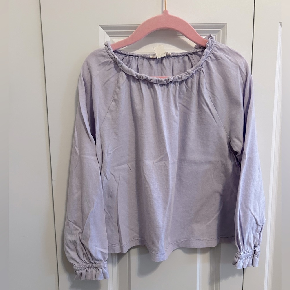 Crewcuts Purple Long Sleeve Shirt XS.